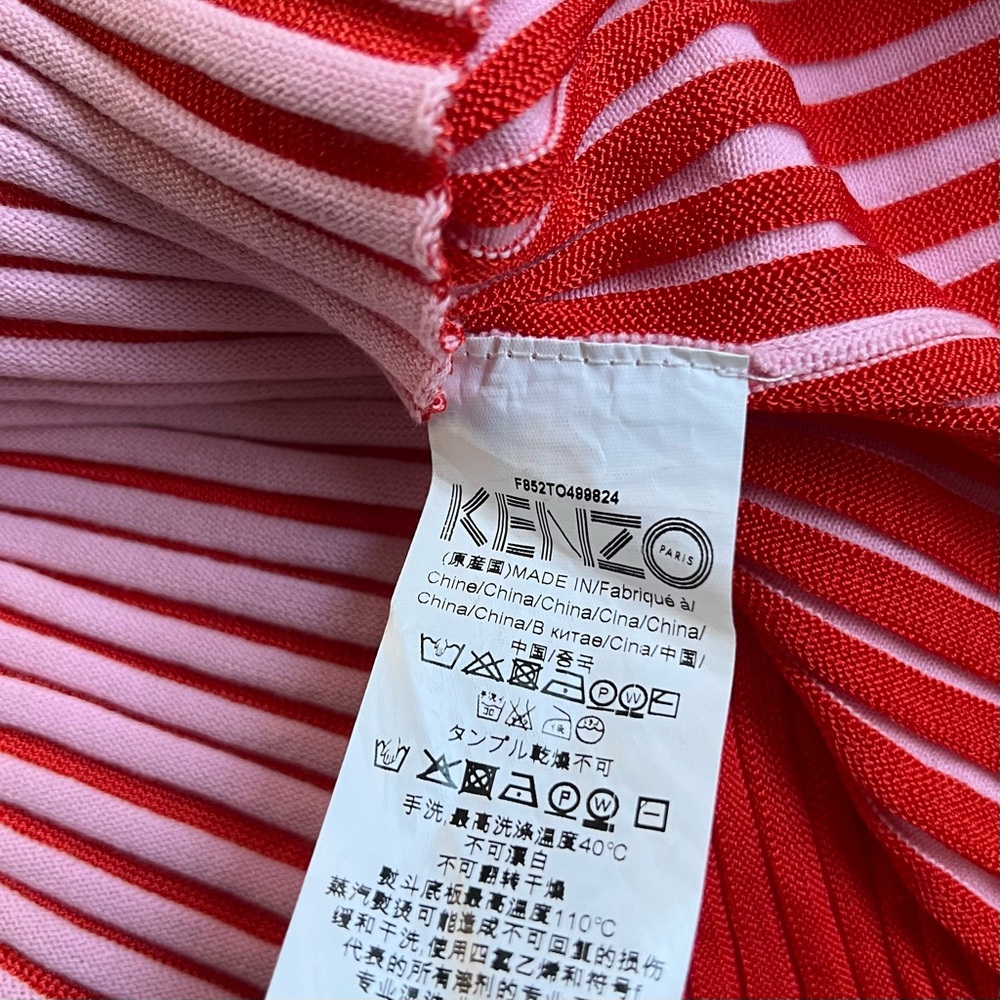 Kenzo Ribbed Striped Long Sleeve - Picture 4 of 5